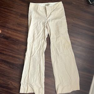 Khaki Linen Pants
